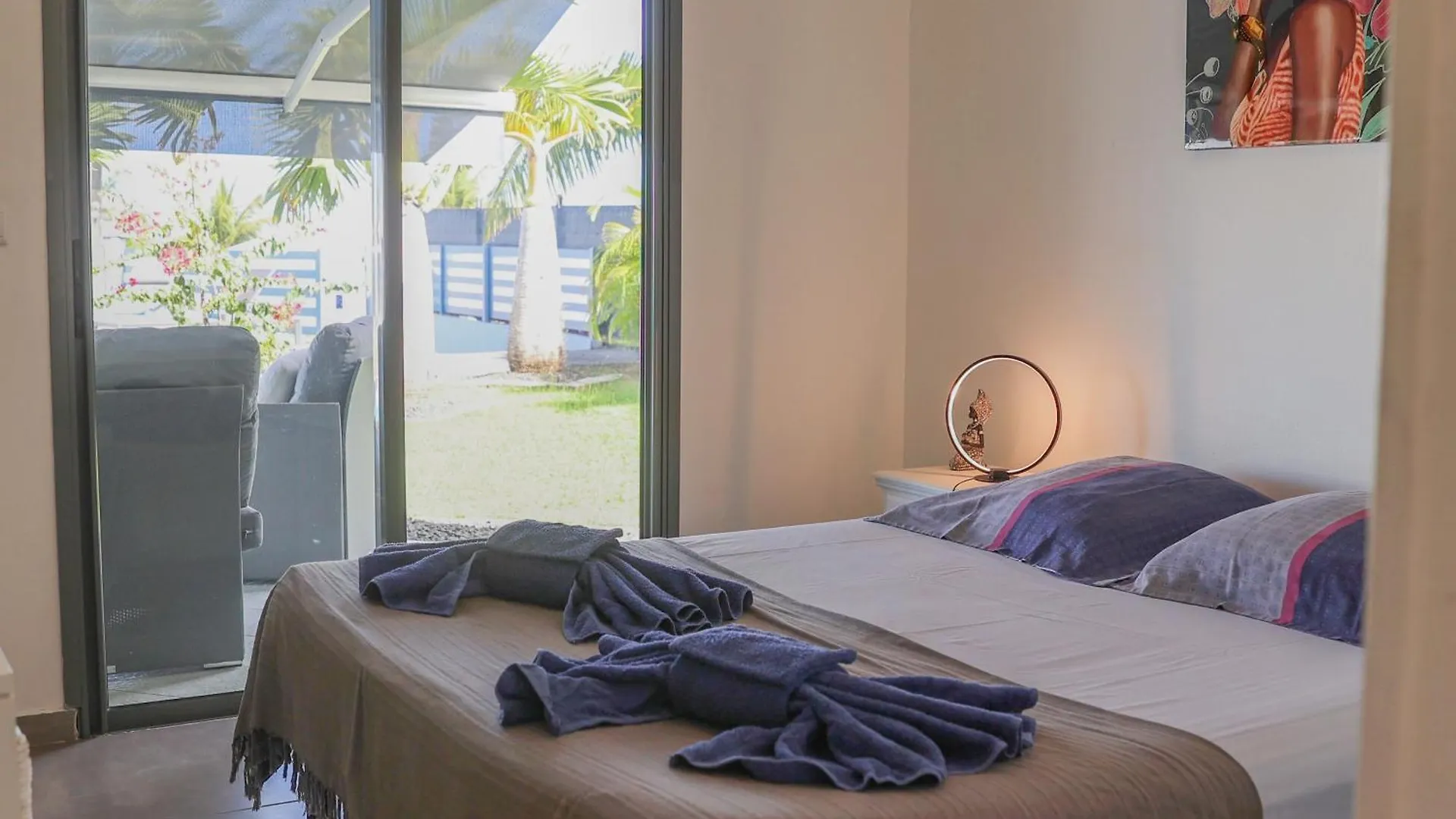 Villa Aux Orchidees - 3 Chambres Piscine Vue Mer - Salon Climatisee 圣安尼 瓜德罗普