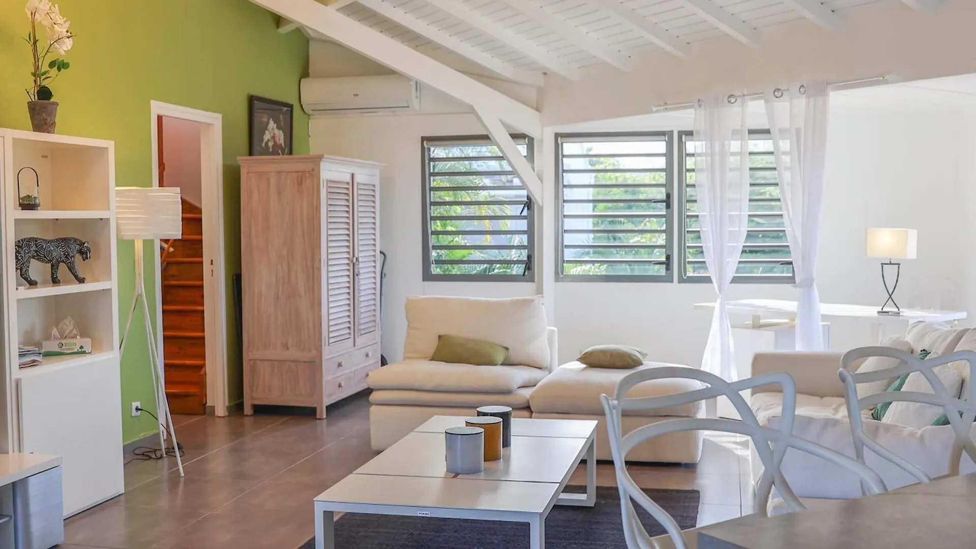 Villa Aux Orchidees - 3 Chambres Piscine Vue Mer - Salon Climatisee 圣安尼 0*,  瓜德罗普