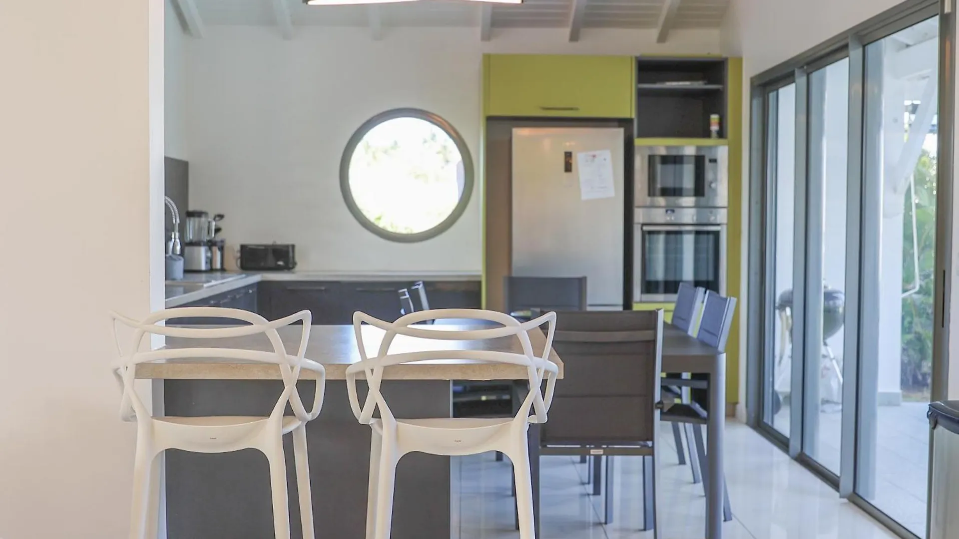 Villa Aux Orchidees - 3 Chambres Piscine Vue Mer - Salon Climatisee 圣安尼 0*,